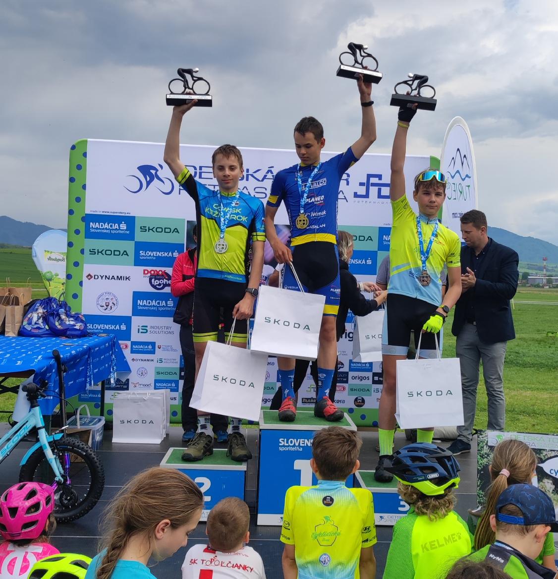 obr: Rybanský zvíťazil na tour Petra Sagana v Martine